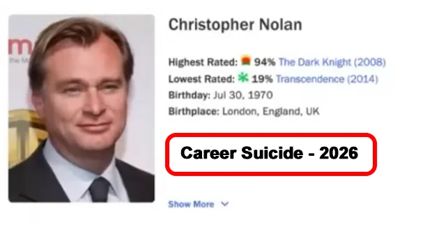 Christopher Nolan Is Going For Career Suicide