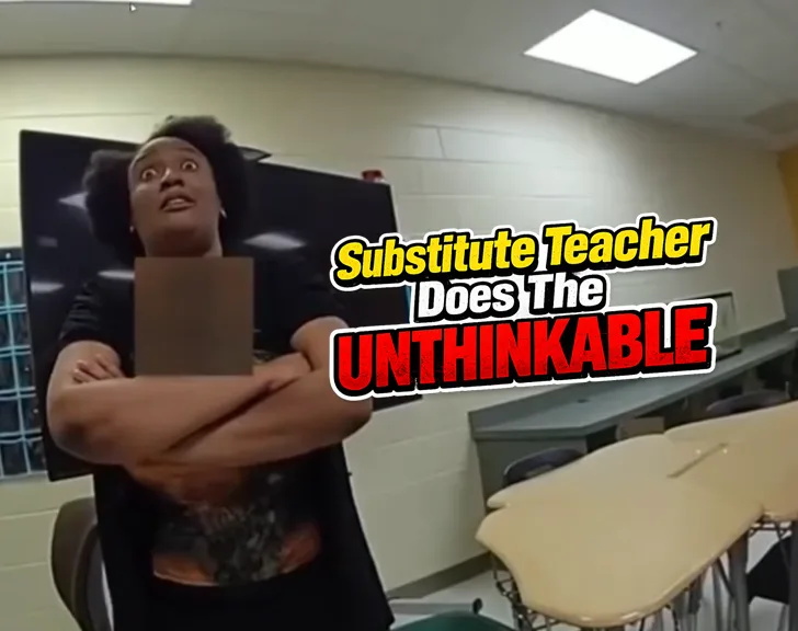 Crazy Substitute Teacher Shows Her Boobs To The Class