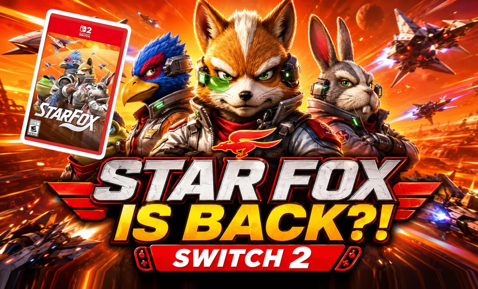 OFFICIAL - Star Fox Remake Is On The Way