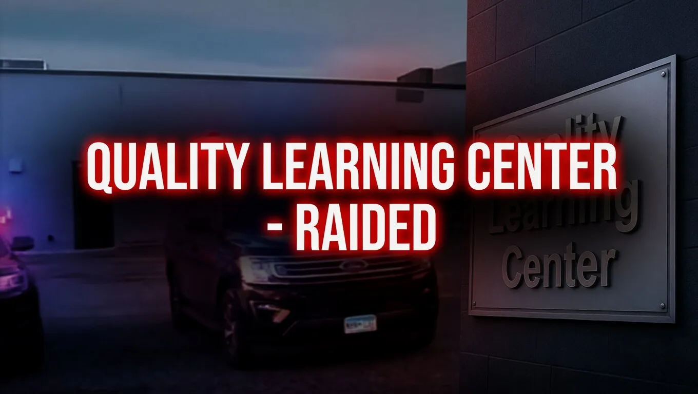 The Quality Learing Center Has Officially Been RAIDED