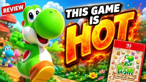 Yoshi and the Mysterious Book on Switch 2 Brought Me Straight Back to Childhood – This Slaps Hard